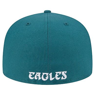 Men's New Era Midnight Green Philadelphia Eagles Flawless 59FIFTY Fitted Hat