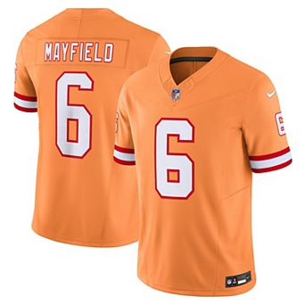 Men's Nike Baker Mayfield Orange Tampa Bay Buccaneers 2nd Alternate Vapor F.U.S.E. Limited Jersey