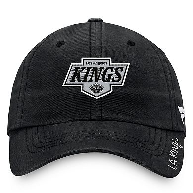 Women's Fanatics Black Los Angeles Kings Core Adjustable Hat