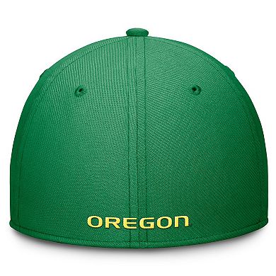 Men's Nike Green Oregon Ducks 2024 On-Field Swoosh Flex Hat