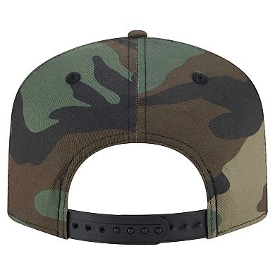 Men's New Era Camo Philadelphia Eagles Woodsy 9FIFTY Snapback Hat