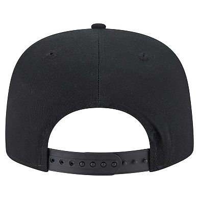 Men's New Era Black Washington Commanders B-Dub Golfer Snapback Hat