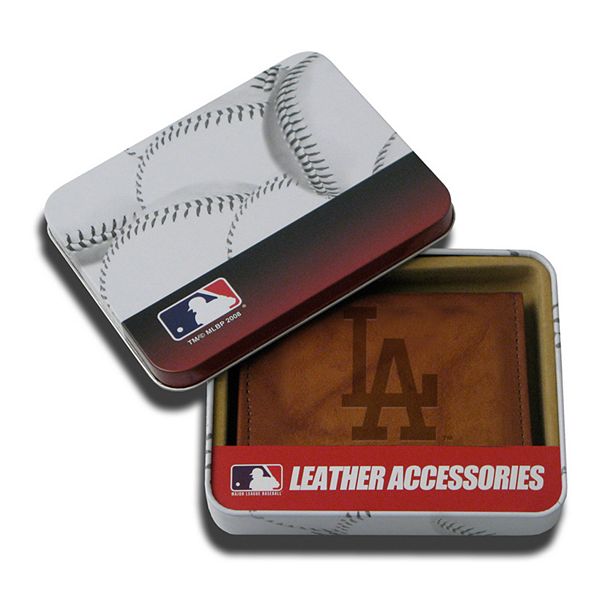 Los Angeles Dodgers Leather Trifold Wallet