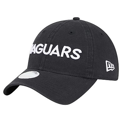 Women's New Era Black Jacksonville Jaguars Cece 9TWENTY Adjustable Hat