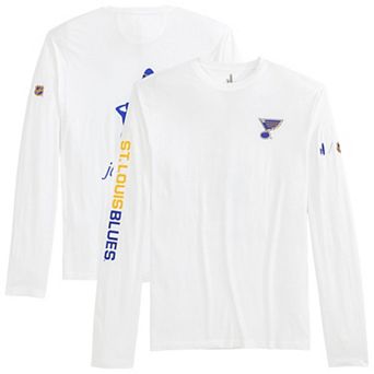 Men's johnnie-O White St. Louis Blues Adam Long Sleeve T-Shirt