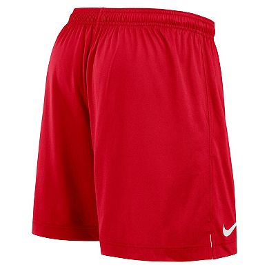 Men's Nike White/Scarlet Ohio State Buckeyes Primetime Reversible Performance Shorts