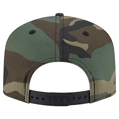 Men's New Era Camo Baltimore Ravens Woodsy 9FIFTY Snapback Hat