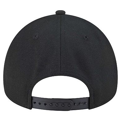 Men's New Era Black Pittsburgh Steelers Smith 9FORTY Adjustable hat