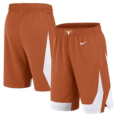 Men's Nike Texas Orange Texas Longhorns Road Replica Performance Shorts