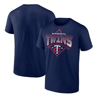Men's Fanatics Navy Minnesota Twins Ahead In The Count T-Shirt