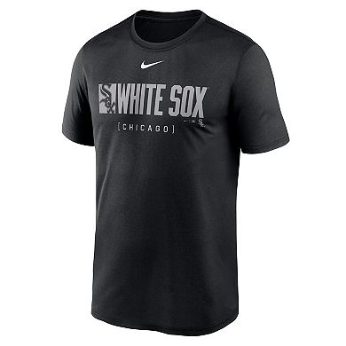 Men's Nike Black Chicago White Sox Knockout Legend Performance T-Shirt