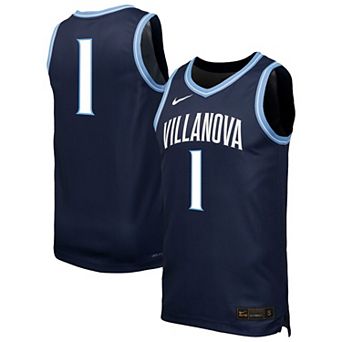 Men's Nike Navy Villanova Wildcats #1 Replica Basketball Jersey