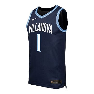 Men's Nike Navy Villanova Wildcats #1 Replica Basketball Jersey