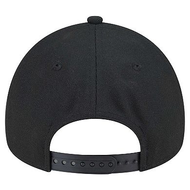 Men's New Era Black Baltimore Ravens Smith 9FORTY Adjustable hat