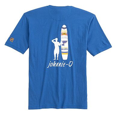 Men's johnnie-O Blue St. Louis Blues Heathered Spencer T-Shirt
