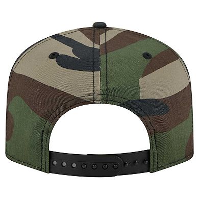 Men's New Era Camo Minnesota Vikings Woodsy 9FIFTY Snapback Hat