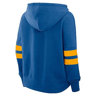 Women's Fanatics Blue St. Louis Blues 2025 NHL Winter Classic Seize Fleece Pullover Hoodie