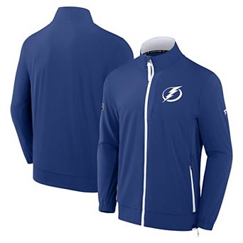 Men's Fanatics Blue Tampa Bay Lightning Authentic Pro Rink Full-Zip Jacket