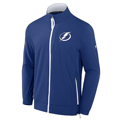 Men's Fanatics Blue Tampa Bay Lightning Authentic Pro Rink Full-Zip Jacket