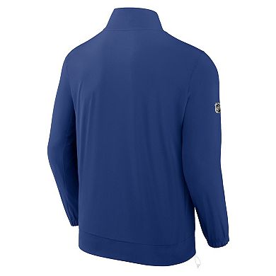 Men's Fanatics Blue Tampa Bay Lightning Authentic Pro Rink Full-Zip Jacket