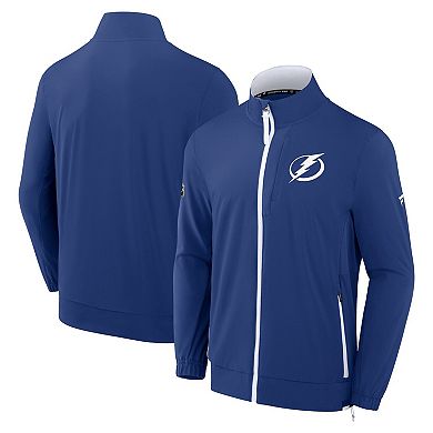 Men's Fanatics Blue Tampa Bay Lightning Authentic Pro Rink Full-Zip Jacket