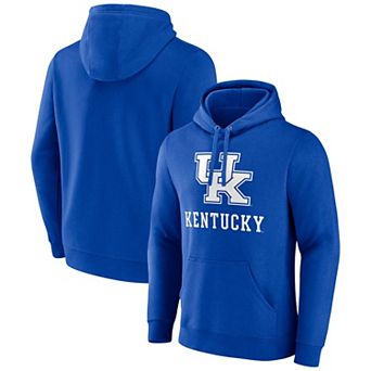 Men's Fanatics Royal Kentucky Wildcats Team Lockup Pullover Hoodie