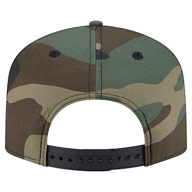 Men's New Era Camo Pittsburgh Steelers Woodsy 9FIFTY Snapback Hat
