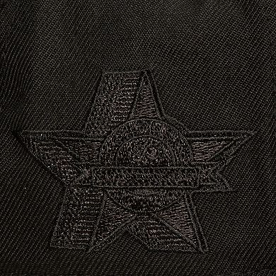 Men's Mitchell & Ness Black Philadelphia Flyers Soul Strike Pearl Tonal Snapback Hat