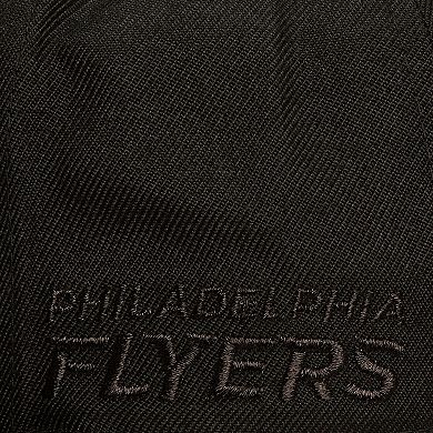 Men's Mitchell & Ness Black Philadelphia Flyers Soul Strike Pearl Tonal Snapback Hat