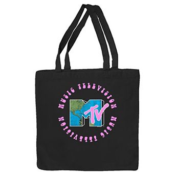 MTV Retro Planet Logo Tote Bag
