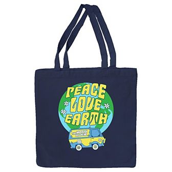 Scooby-Doo Peace Love Earth Tote Bag