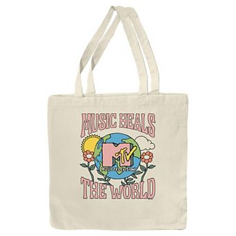 MTV Music Heals the World Tote Bag