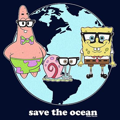 Spongebob Squarepants Save the Ocean Tote Bag