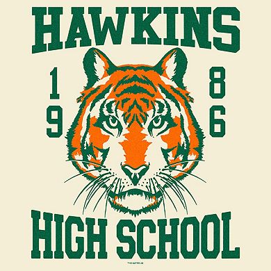 Netflix Stranger Things Hawkins High School Tote Bag