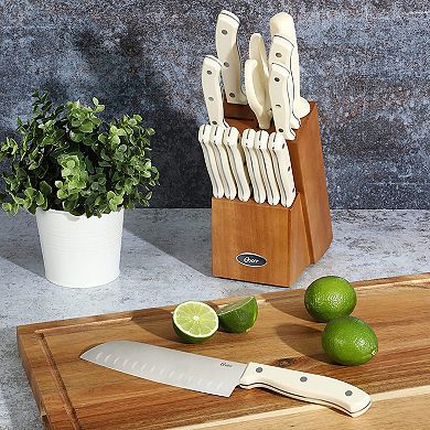 Evansville 14 Piece Stainless Steel Blade Cutlery Set in White