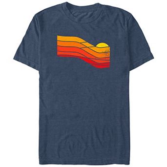 Big & Tall Retro Sunset Graphic Tee