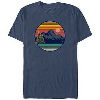 Big & Tall Mountain View Graphic Tee