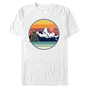 Big & Tall Mountain View Graphic Tee