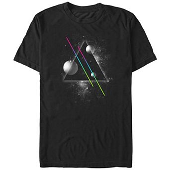 Big & Tall Hipster Space Graphic Tee