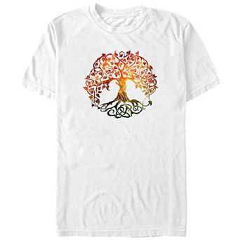 Big & Tall Gradient Tree Of Life Graphic Tee