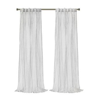 Sheer Dual Header Stylish And High-quality Premium Curtain Panel