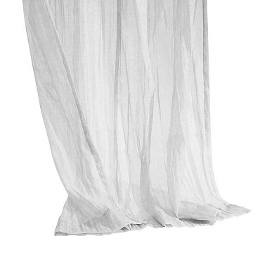 Sheer Dual Header Stylish And High-quality Premium Curtain Panel