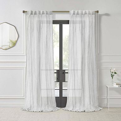 Sheer Dual Header Stylish And High-quality Premium Curtain Panel