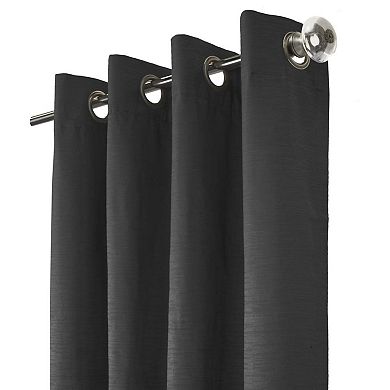 Shadow Window Treatment Blackout Grommet Curtain Panel For Bedroom Livingroom