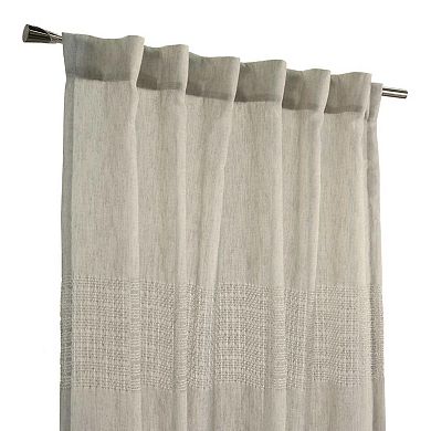 Commonwealth Lindsey Back Tab Curtain Panel