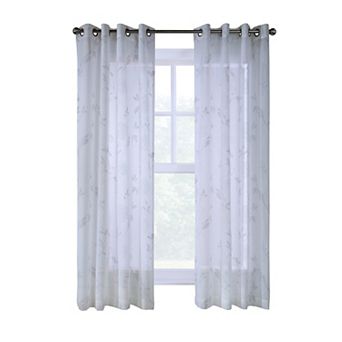 Ventura Grommet Curtain Panel Pair Window Dressing Each