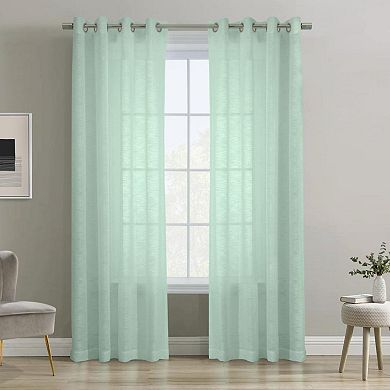 Sheer Premium Elegant And Functional Grommet Curtain Panel