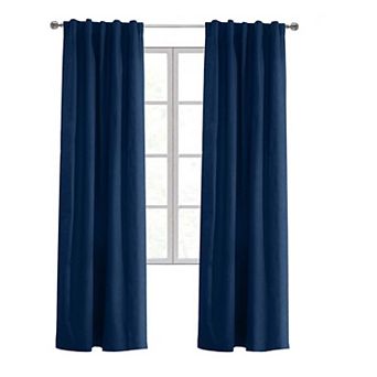 Room Darkening Provides Daytime And Nighttime Privacy Uv Protection Soft Curtain Panel Pair