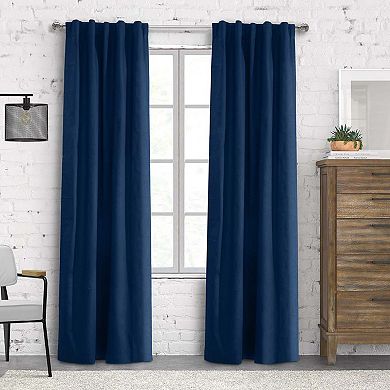 Room Darkening Provides Daytime And Nighttime Privacy Uv Protection Soft Curtain Panel Pair