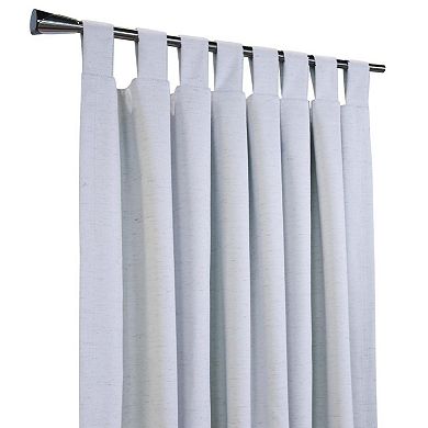 Ventura Blackout Window Treatment Tab Top Curtain Panel For Bedroom Livingroom